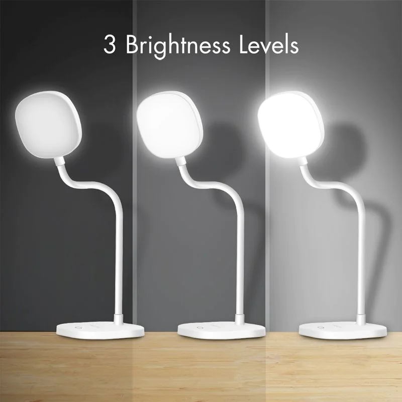 LED-Schreibtischlampe 5000 K 240 lm 360° flexibler Hals Touch-Bedienung von LogiLink - Produktbild 6 von 10