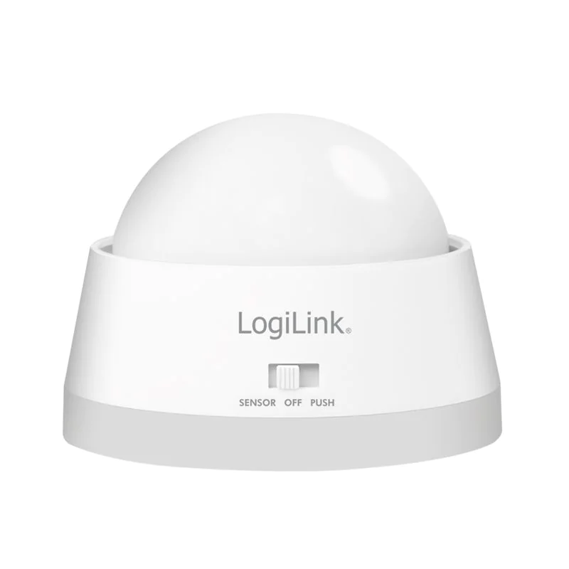 LED-Nachtlicht Dämmerungs- & Bewegungsmelder 3000K 55 lm weiß von LogiLink - Produktbild 5 von 10