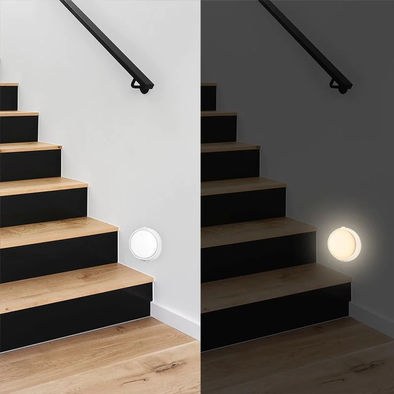 LED-Nachtlicht Dämmerungs- & Bewegungsmelder 3000K 55 lm weiß von LogiLink - Produktbild 7 von 10