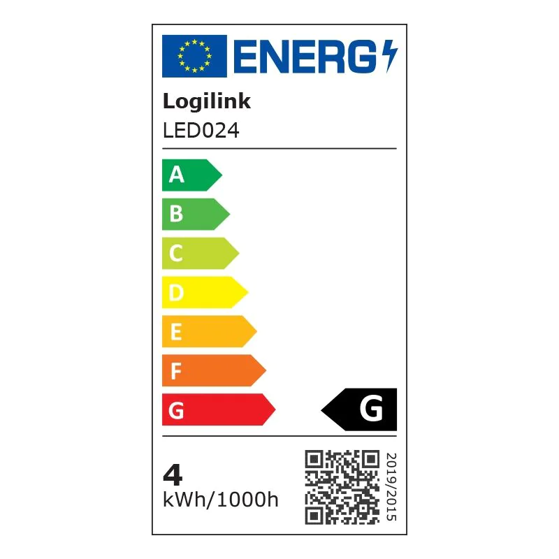 LED-Klemmleuchte 4000 K 200 lm 360° flexibler Hals 3-stufige Helligkeit Touch-Bedienung Weiß von LogiLink - Produktbild 5 von 5