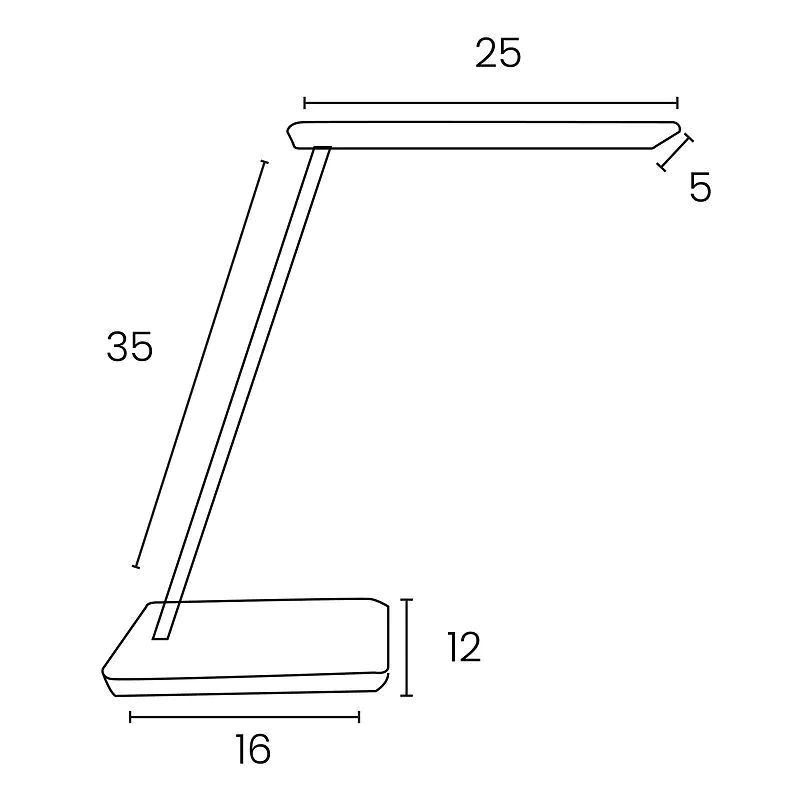 Tischleuchte LED Linka - Schwarz von Unilux - Produktbild 6 von 6