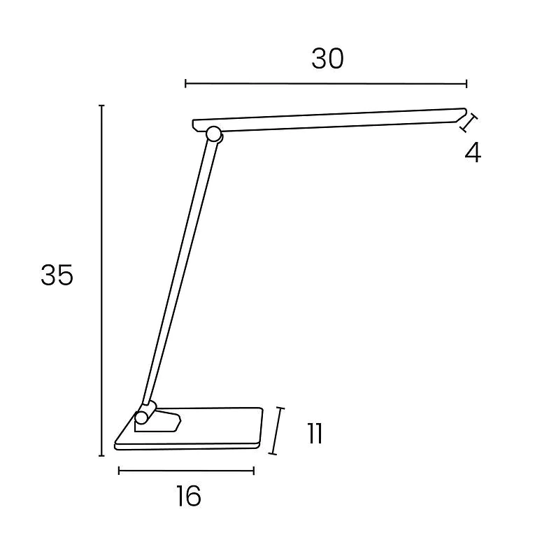 Tischleuchte LED Popy von Unilux - Produktbild 6 von 7