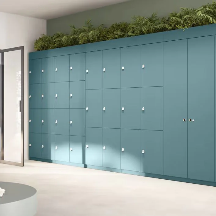 Kleiderschrank Pren Kleiderschrank mit Flügeltüren, Kleiderstange, Hutboden und Schuhfach von Bisley - Produktbild 2 von 3