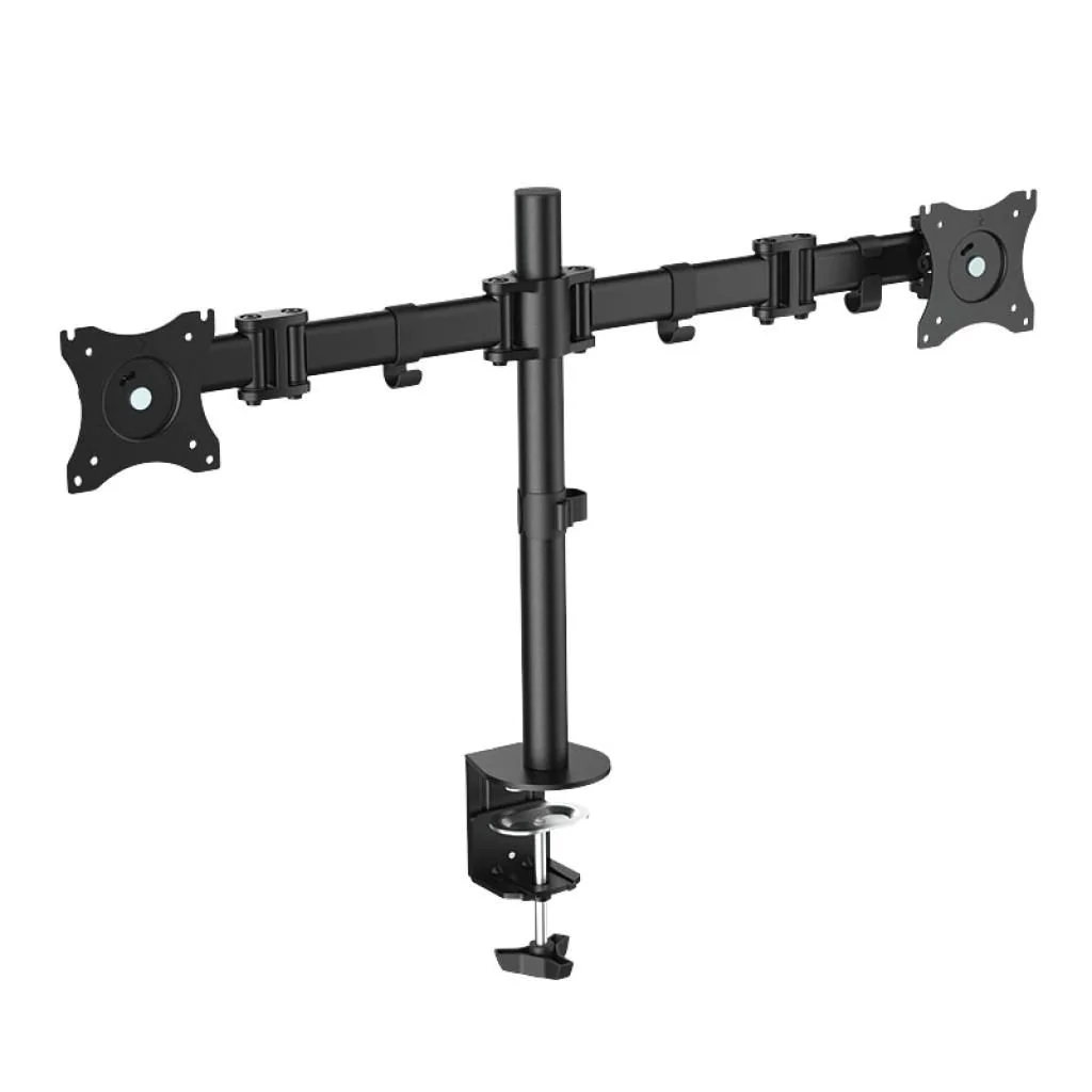 Monitorhalterung 2-fach 13-27" Armlänge je 428 mm von LogiLink - Produktbild 2 von 6