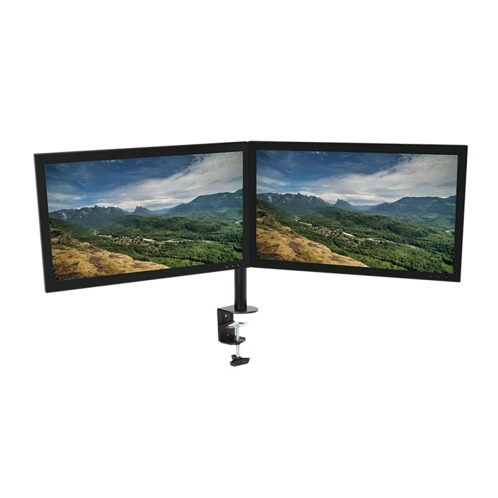 Monitorhalterung 2-fach 13-27" Armlänge je 428 mm von LogiLink - Produktbild 4 von 6