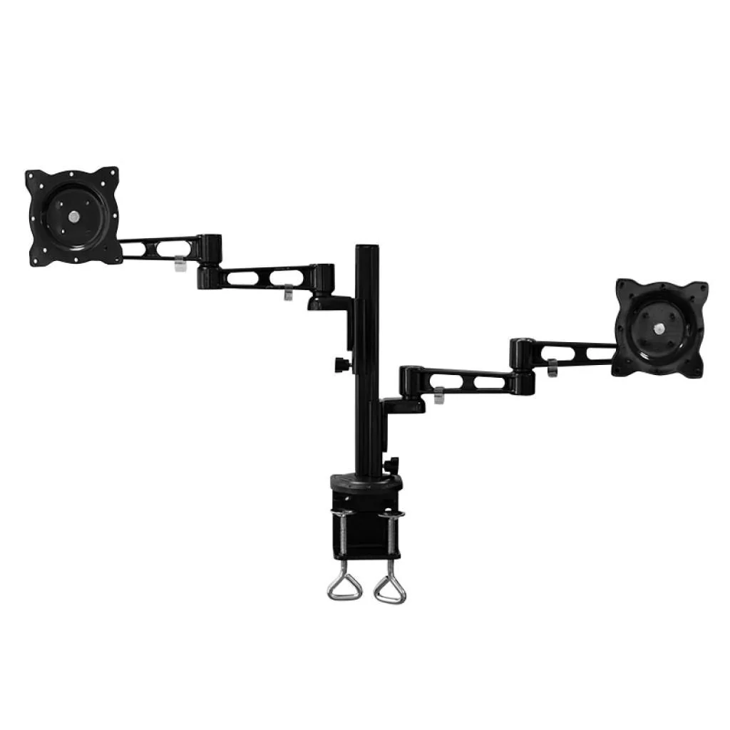 Monitorhalterung 2-fach 13–26" Aluminium Armlänge 358 mm von LogiLink - Produktbild 3 von 18