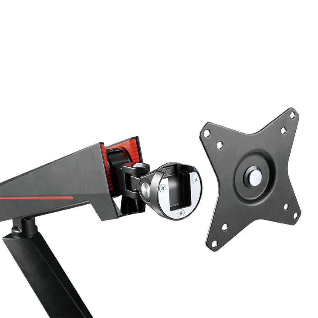 Gaming-Monitorhalterung 2-fach 17-32" Gasdruckfeder von LogiLink - Produktbild 3 von 12