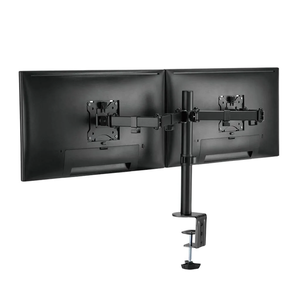 Monitorhalterung 2-fach 17–32" Armlänge je 390 mm von LogiLink - Produktbild 3 von 13