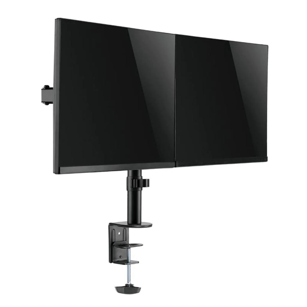 Monitorhalterung 2-fach 17–32" Armlänge je 390 mm von LogiLink - Produktbild 4 von 13