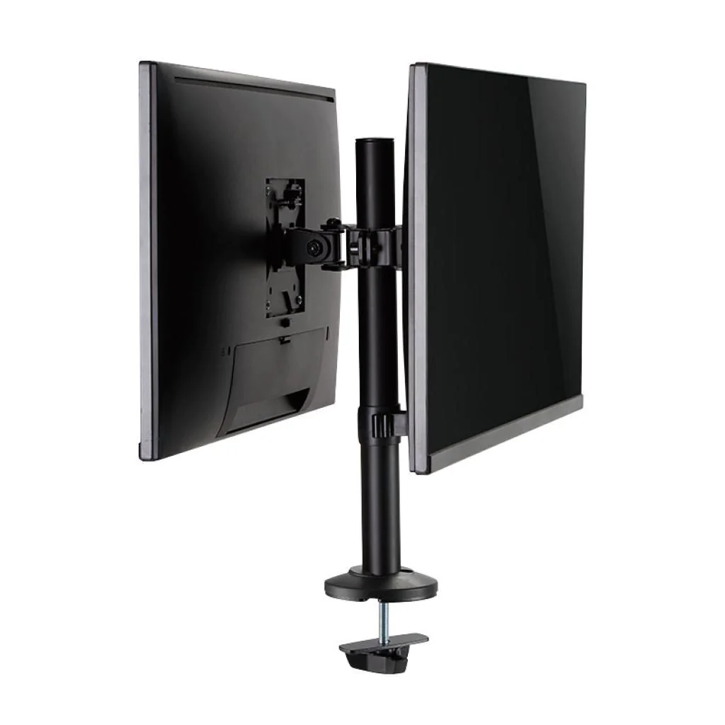 Monitorhalterung 2-fach 17–32" Stahl Curved Screens von LogiLink - Produktbild 3 von 11