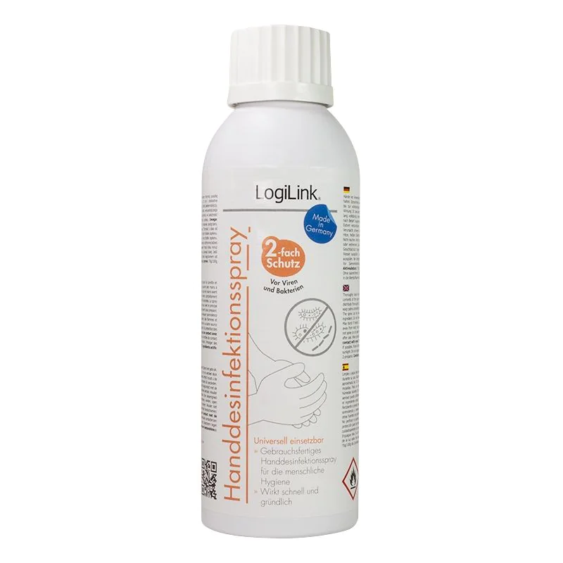 Handdesinfektionsspray 0,15 l von LogiLink - Produktbild 6 von 10