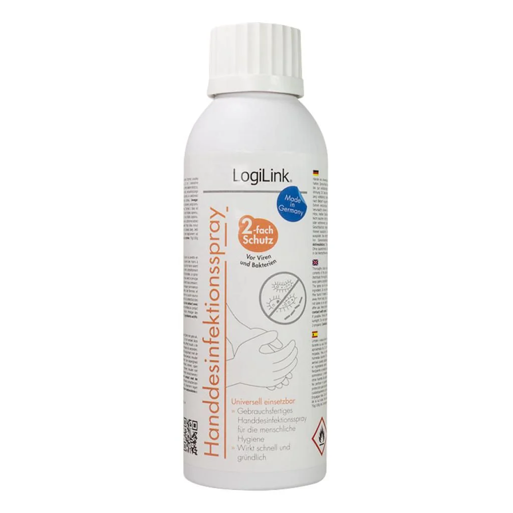 Handdesinfektionsspray 0,15 l von LogiLink - Produktbild 2 von 10