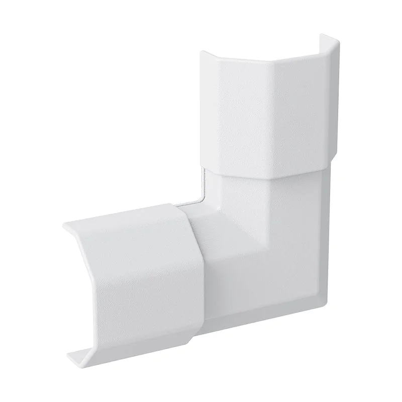 Kabelkanal-Gelenk 90° ABS 33x33x18mm Weiß - TDI-KAB0116