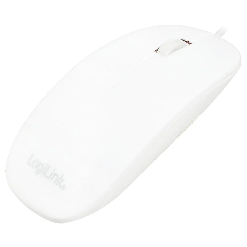 Maus Optisch weiß flaches Design - TDI-ID0062