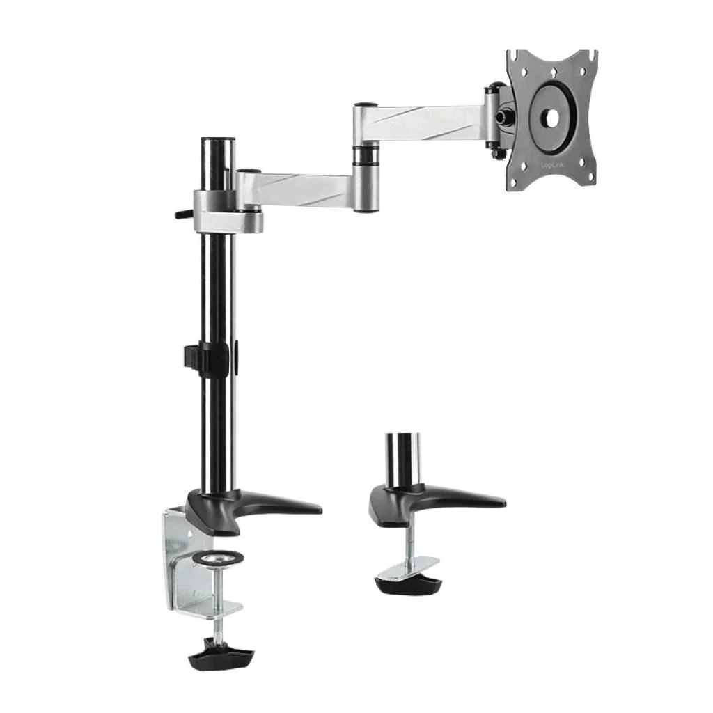 Monitorhalterung 13–27" Aluminium Armlänge 396 mm von LogiLink - Produktbild 2 von 9