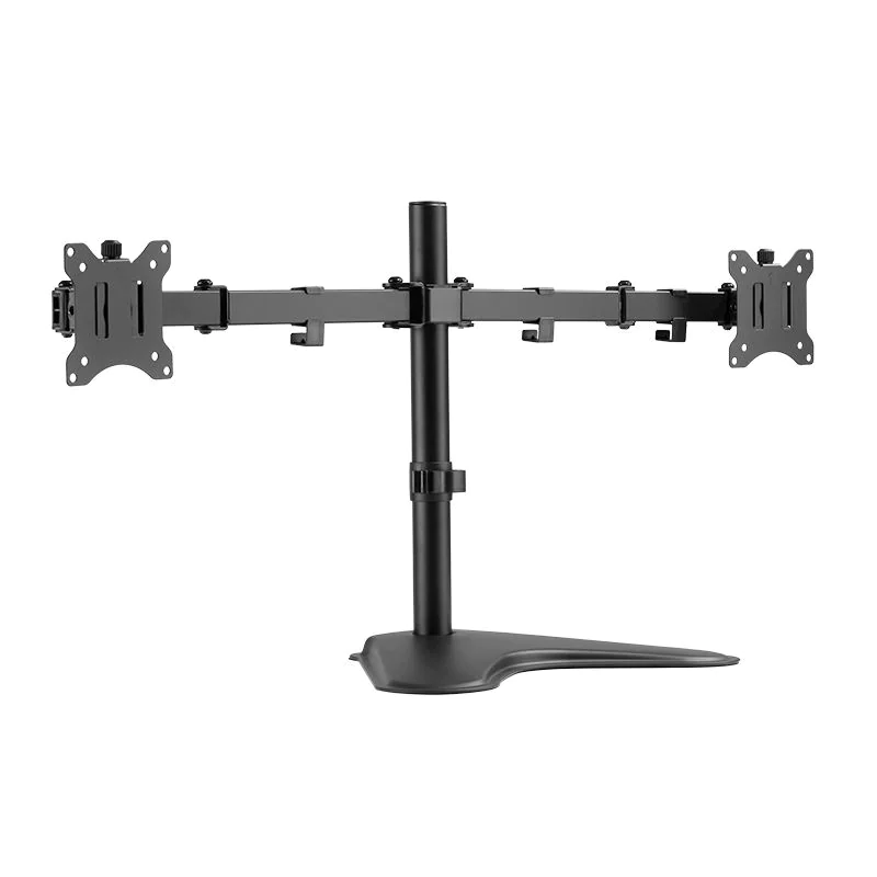 Monitorständer 2-fach 17–32" Stahl Armlänge je 390 mm - TDI-BP0099
