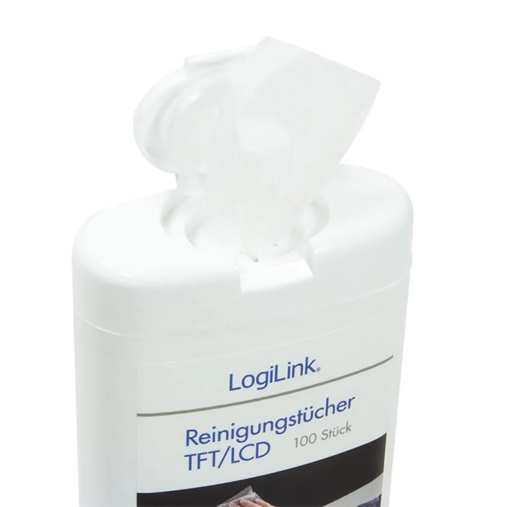 Reinigungstücher für TFT- LCD- und Plasma-Bildschirme von LogiLink - Produktbild 4 von 11