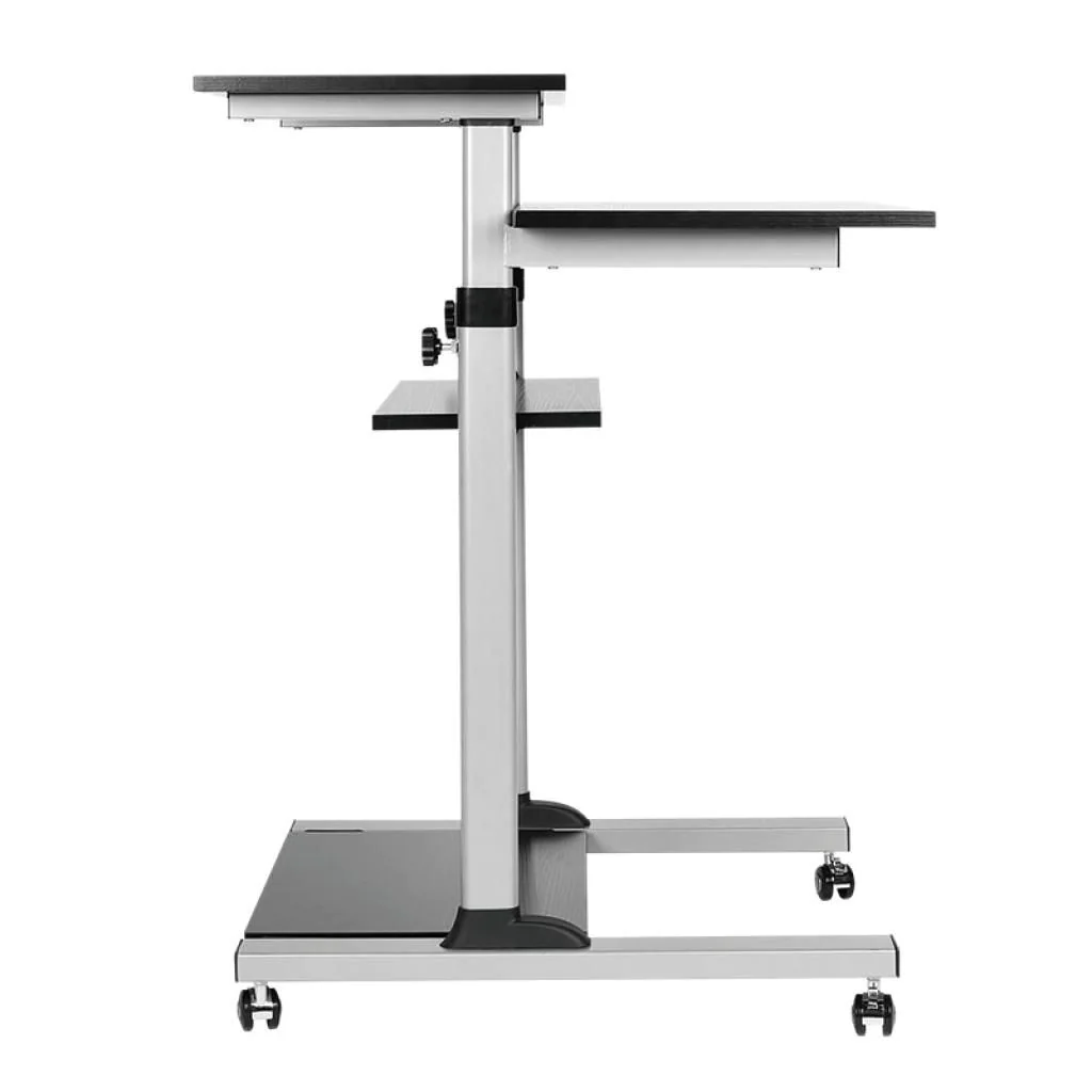 Sitz-/Steharbeitsplatz höhenverstellbar rollbar 60 kg max. von LogiLink - Produktbild 1 von 13