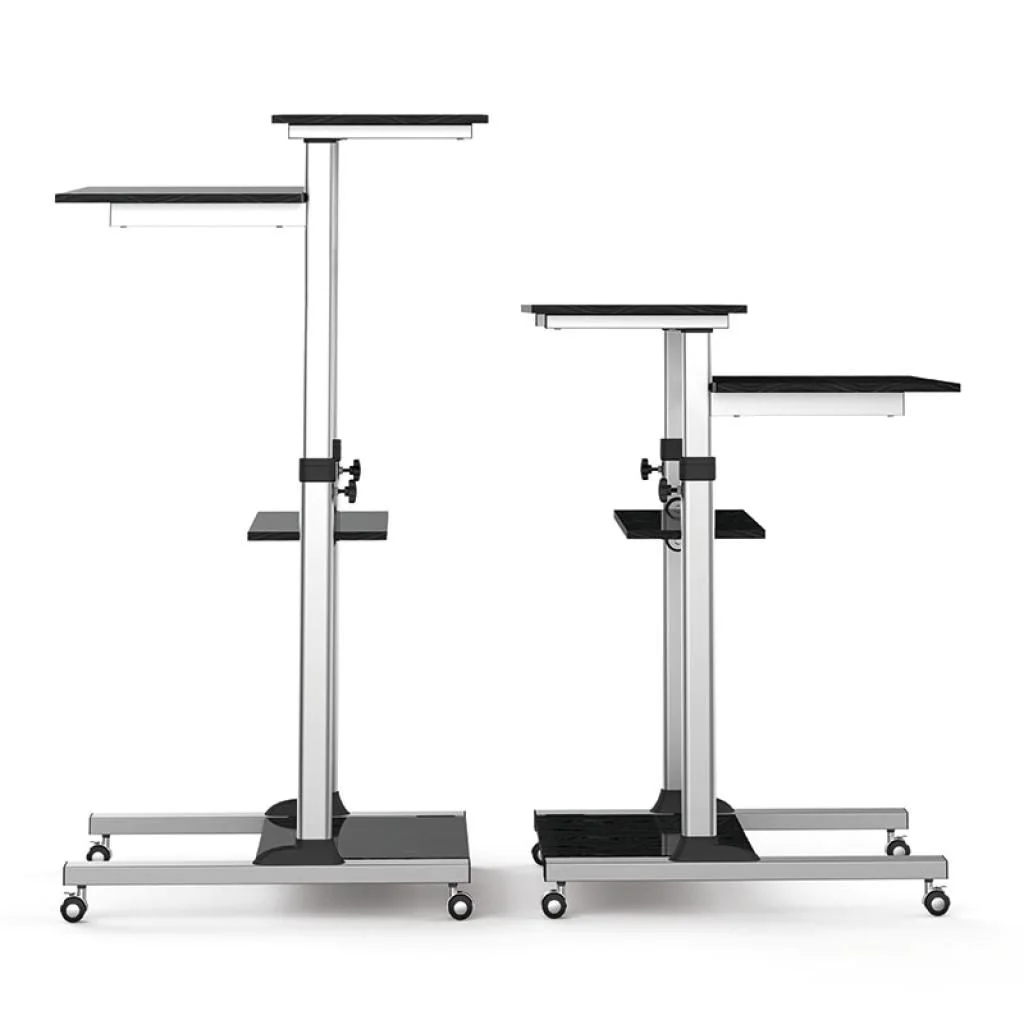Sitz-/Steharbeitsplatz höhenverstellbar rollbar 60 kg max. von LogiLink - Produktbild 2 von 13