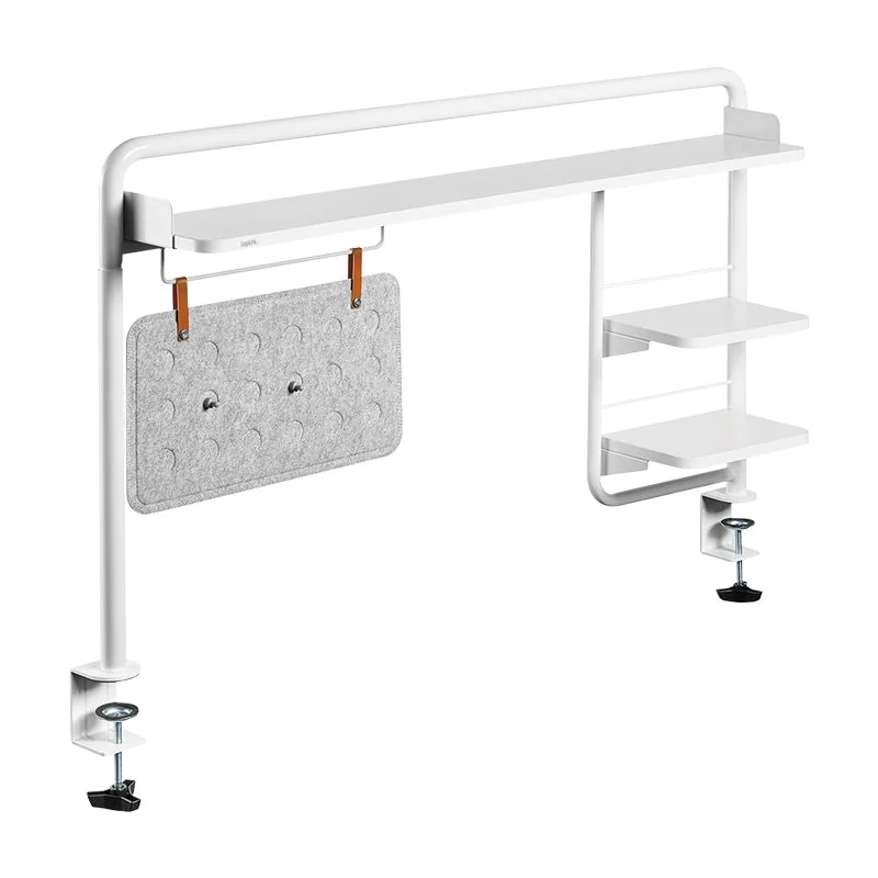 Schreibtischablage zum Klemmen 1161 x 218 x 757 mm weiß von LogiLink - Produktbild 1 von 8