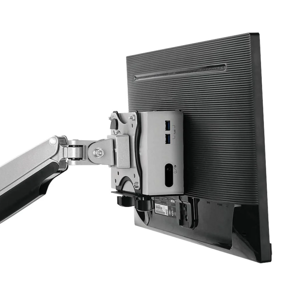 Mini-PC-Halterung bis 5 kg 17–70 mm Vesa 75x75 100x100 Schwarz von LogiLink - Produktbild 6 von 15