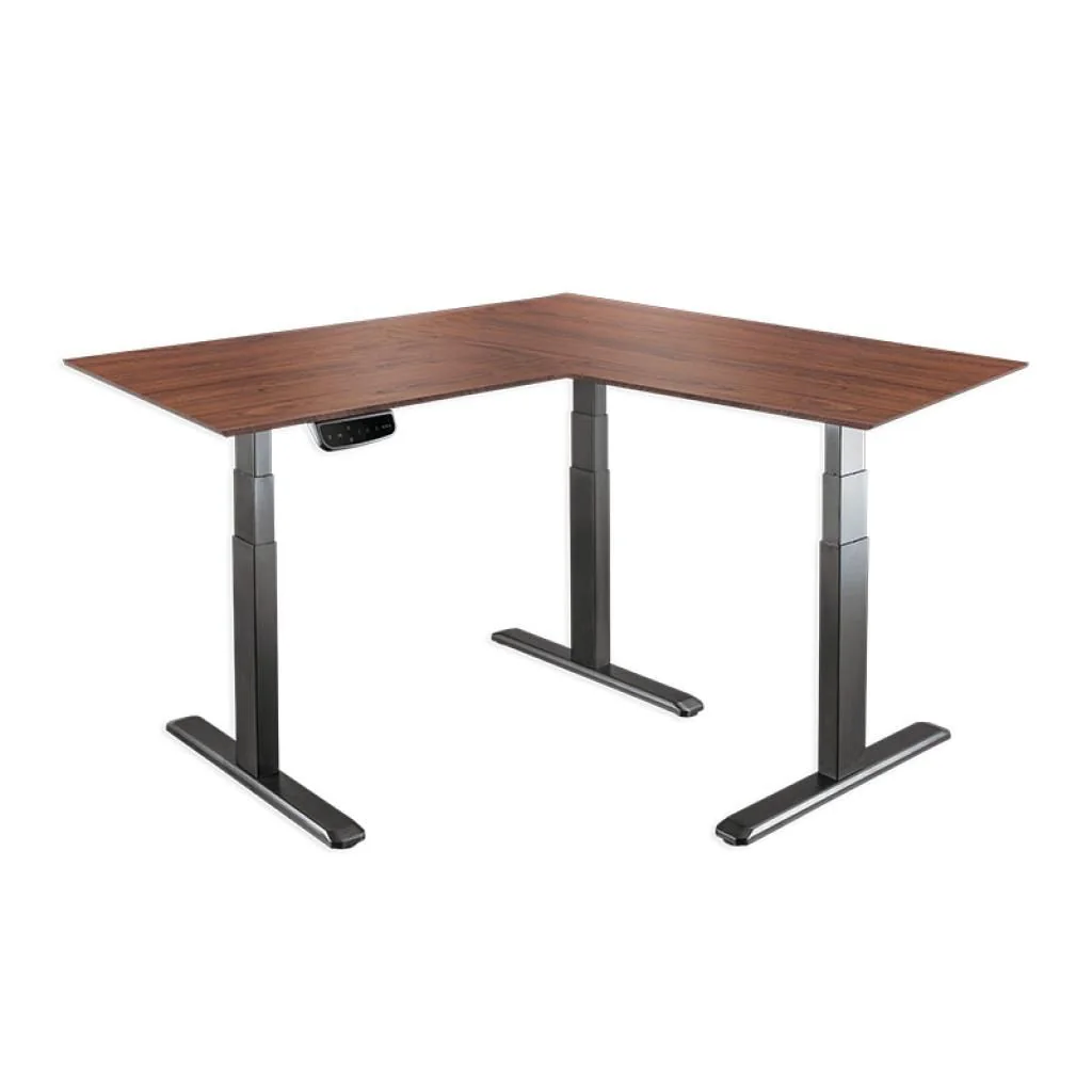 Elektrisch verstellbares Schreibtischgestell 3 Motoren 90° L-Form 620–1280 mm von LogiLink - Produktbild 9 von 18