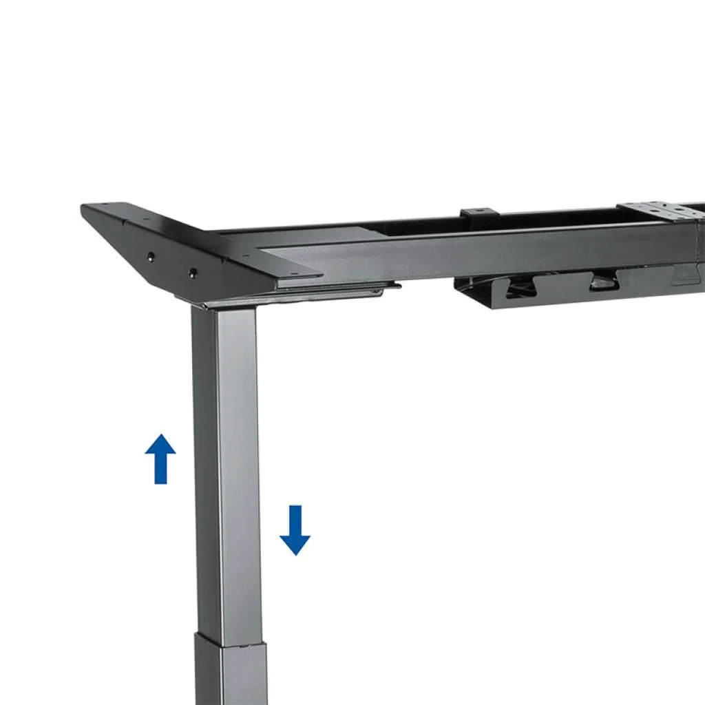 Elektrisch verstellbares Schreibtischgestell 3 Motoren 120° Design 620–1280 mm von LogiLink - Produktbild 4 von 17