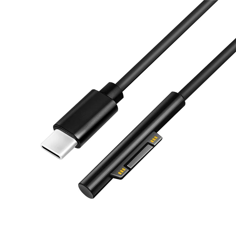USB-C/M 3.2 zu Surface/M (90°) 1,8 m Kabel schwarz - TDI-PA0342