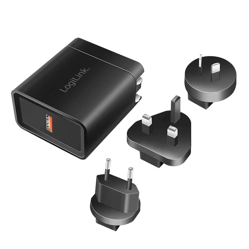 USB-Steckdosenreiseadapter für QC 3.0 18W - TDI-PA0188