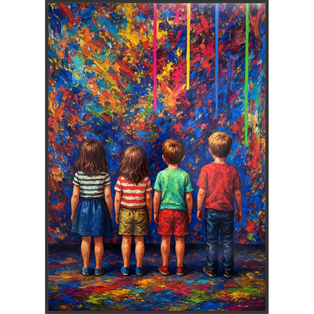 LumiArt LED-Wandbild "Kids"  - VGS-LUMIART05