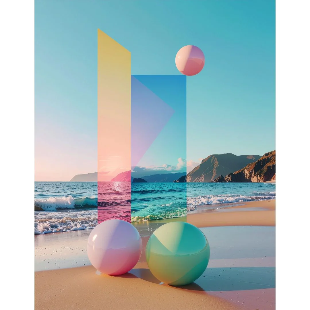 LumiArt LED-Wandbild "Wave"  - VGS-LUMIART22