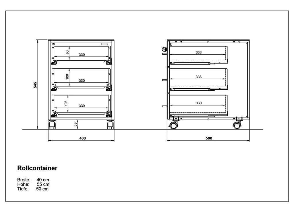 Rollcontainer 4201 von BME home - Produktbild 9 von 9