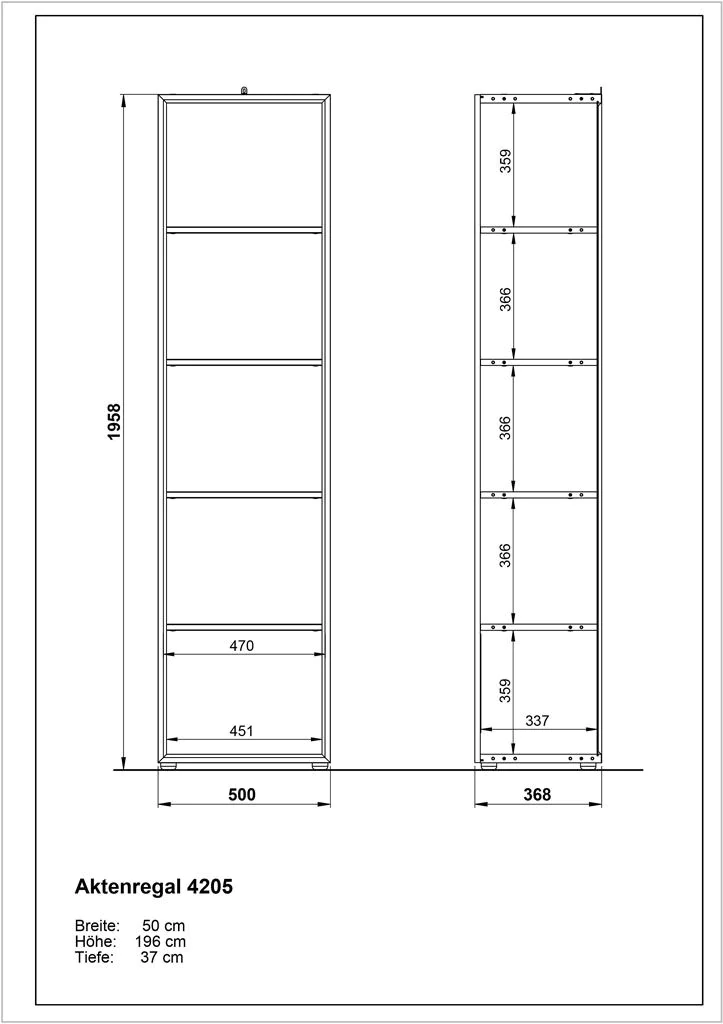 Regal 4205 von BME home - Produktbild 5 von 5