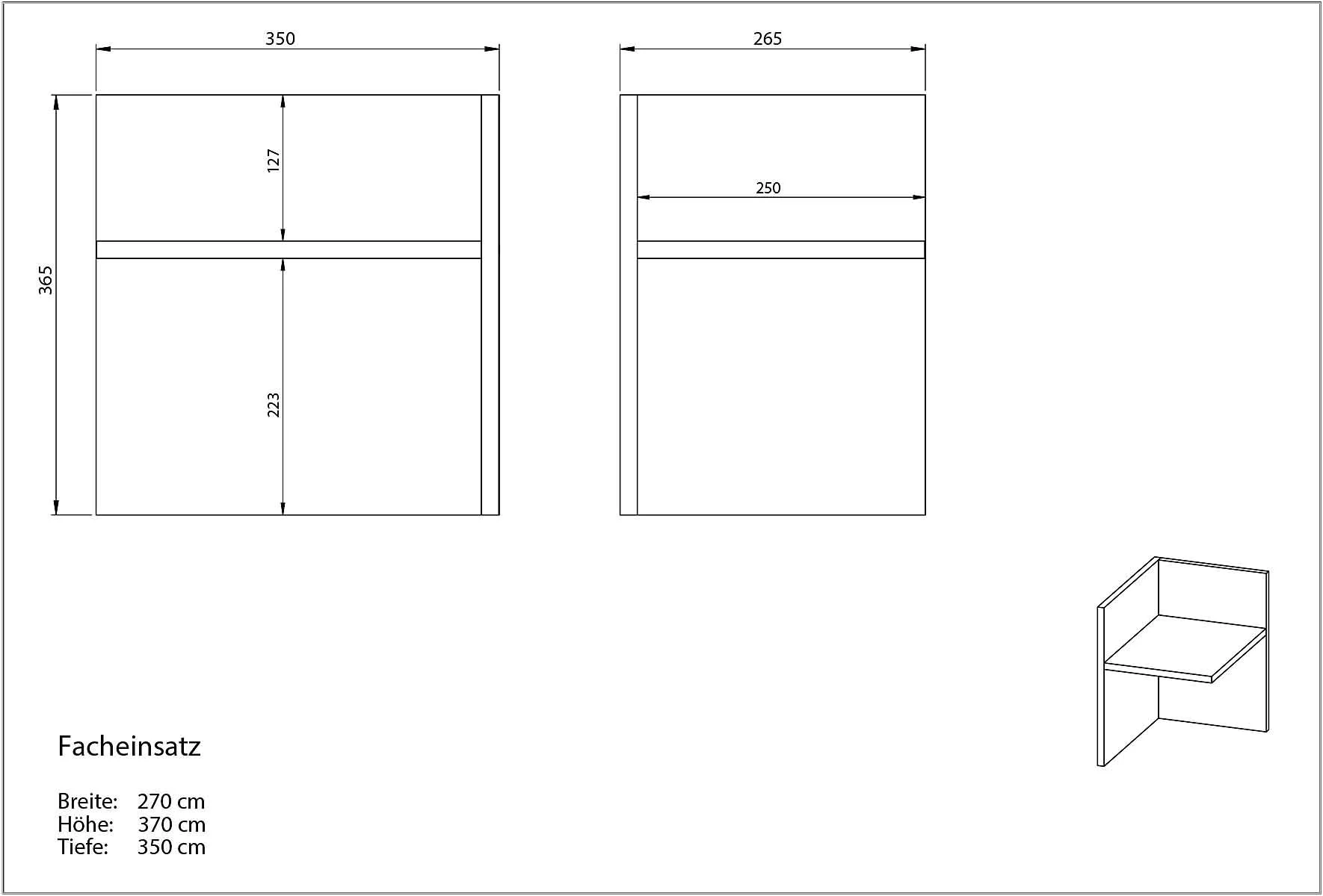 Büro-Set Pasadena 2 - Graphit/Weiß von BME home - Produktbild 6 von 6