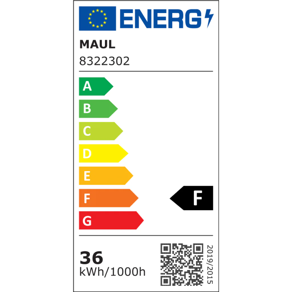 Deckenleuchte LED rise 59,5 cm 96 lm/W von Maul - Produktbild 2 von 5
