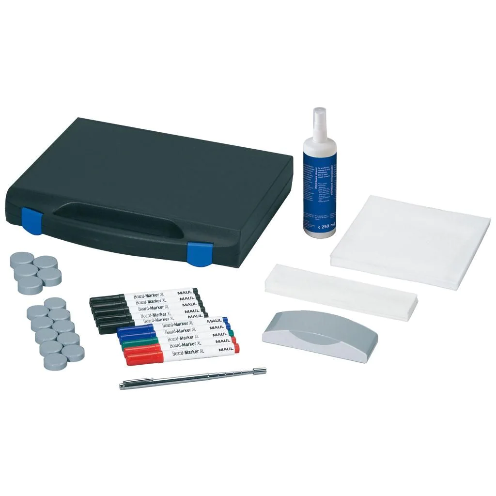 Whiteboard Zubehör-Set im Koffer - MAU-6386199