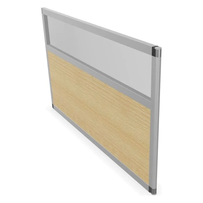 Melamin-Tischtrennwand Rey Glas von BME basic - Produktbild 3 von 6