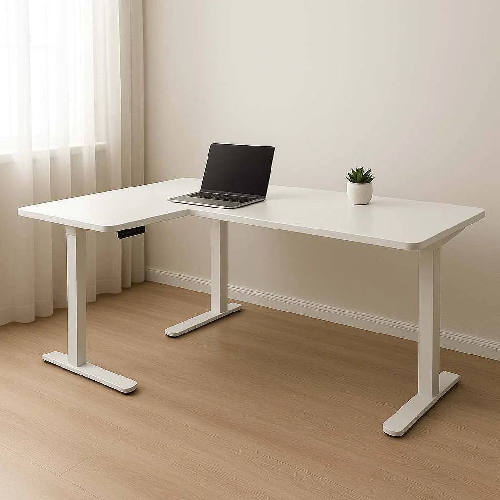 Höhenverstellbarer Schreibtisch Move 3 Premium Eckform - KMA-MV3PE