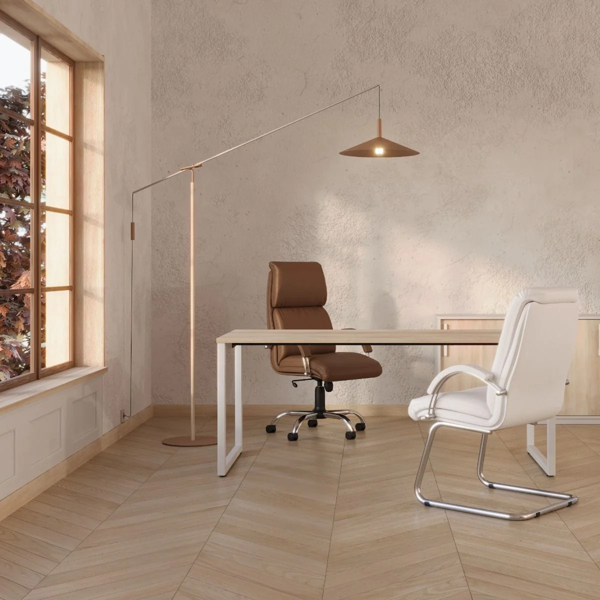 Schreibtisch SQart O-LEG - NST-SQART-DESK-O-LEG