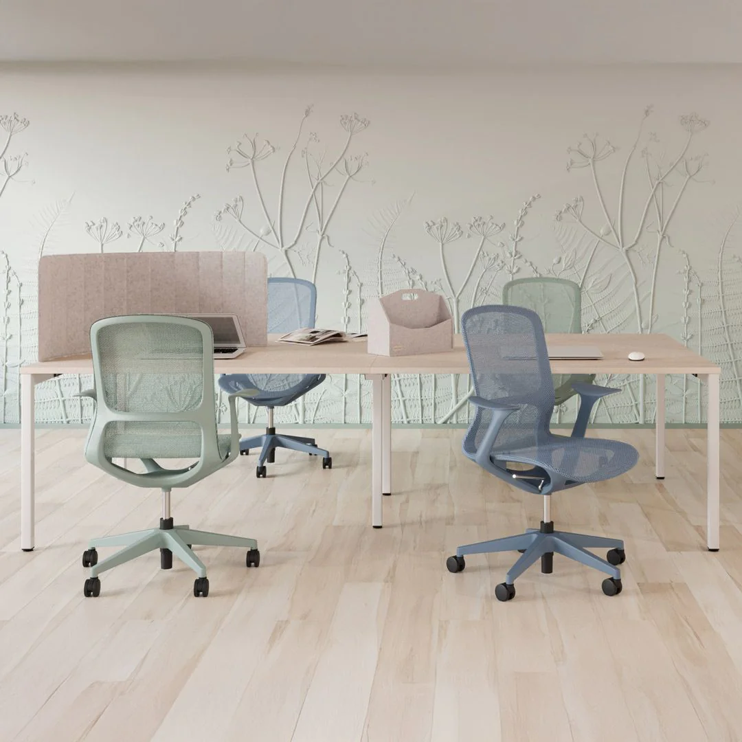 Bürostuhl Airi Mesh Green von Nowy Styl - Produktbild 3 von 5