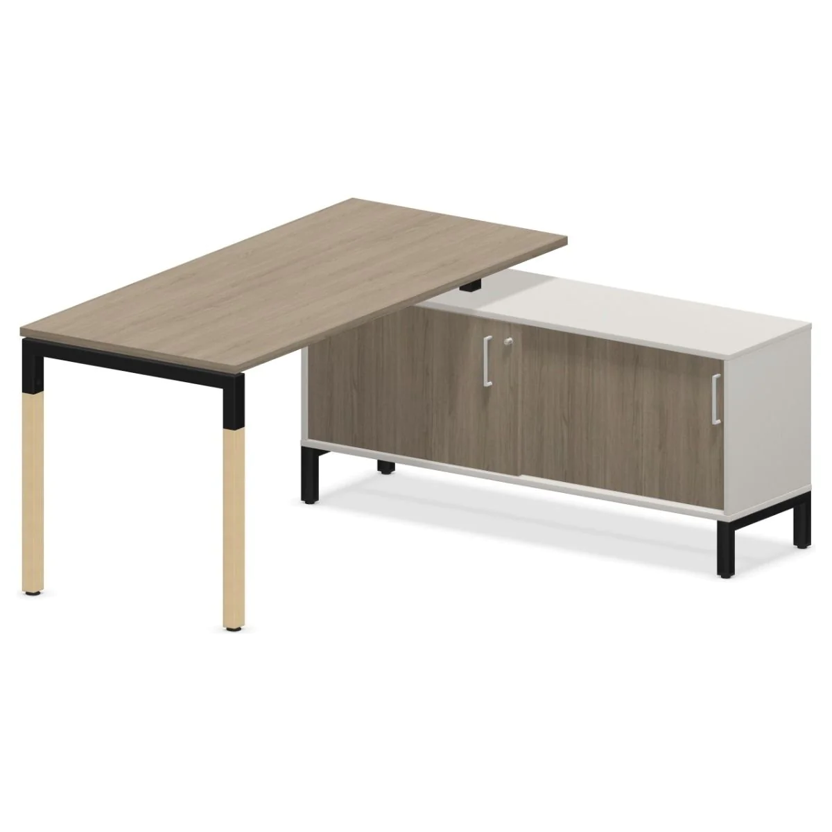 Ausatzschreibtisch CS5040 I-LEG LWM - NST-CS5040-DESK-I-LEG-LWM-SBD