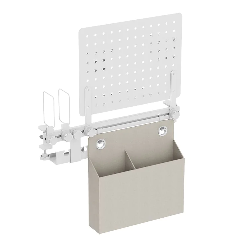 Lochplatten-Büroschienenorganizer/Kombination 55,7×17,2×74,5 cm bis 26 kg Weiß von LogiLink - Produktbild 2 von 9