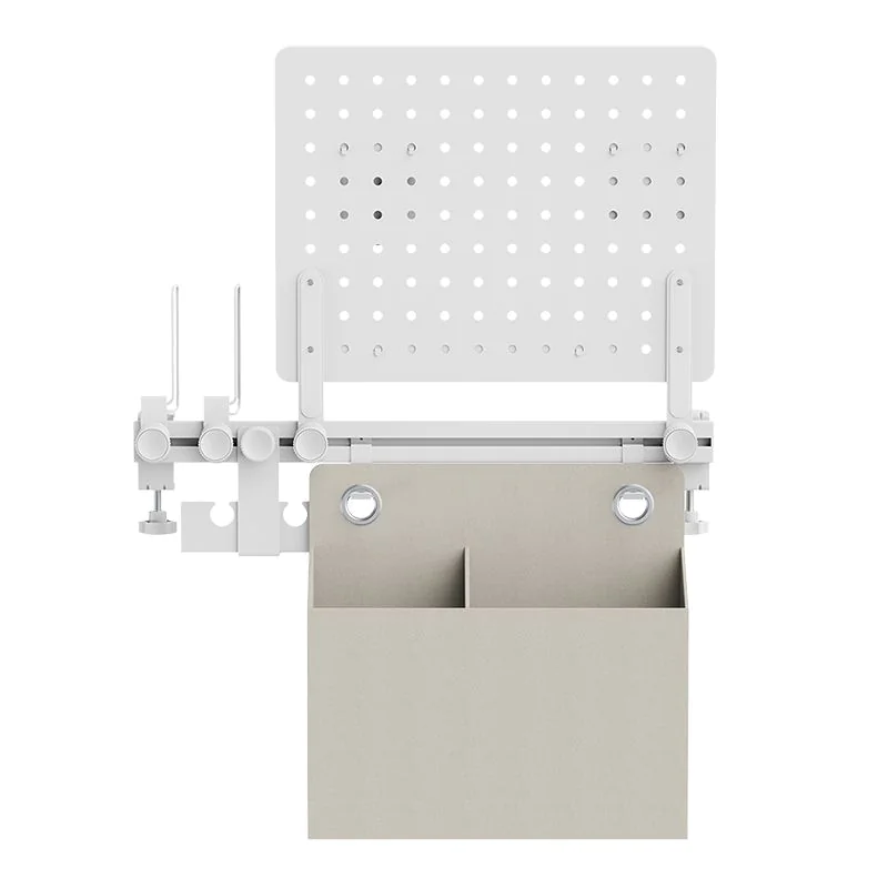 Lochplatten-Büroschienenorganizer/Kombination 55,7×17,2×74,5 cm bis 26 kg Weiß von LogiLink - Produktbild 3 von 9