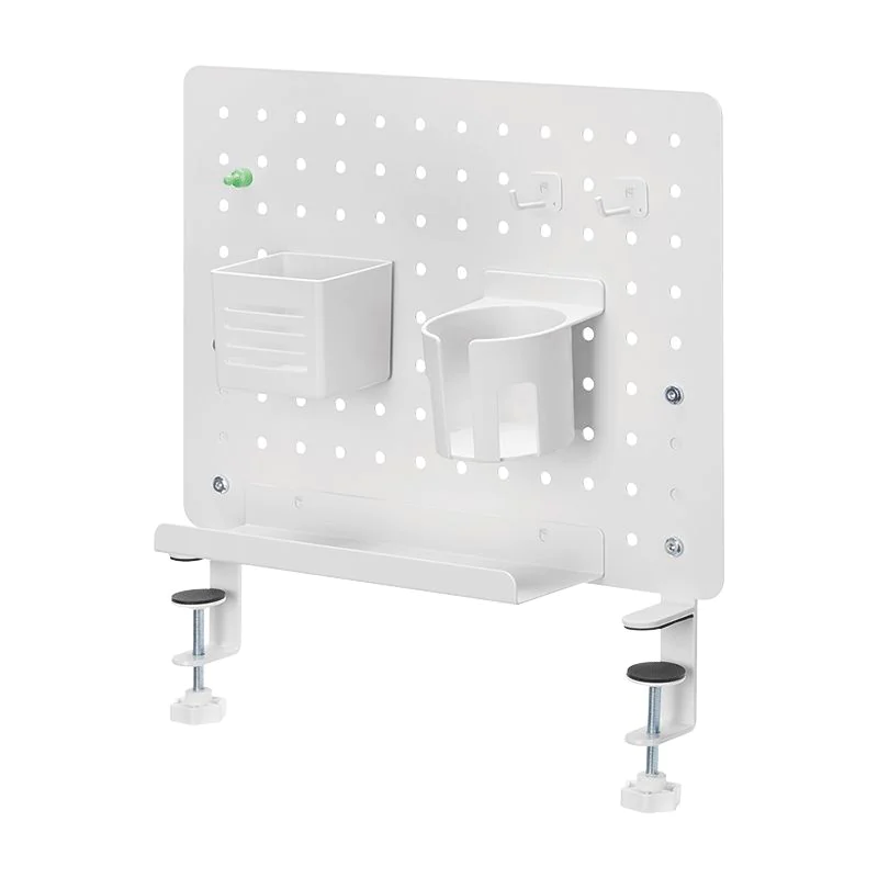Lochplatten-Organizer/Kombination Klemmmontage 42 x 47,7 x 9,9 cm bis 5 kg Weiß von LogiLink - Produktbild 5 von 10