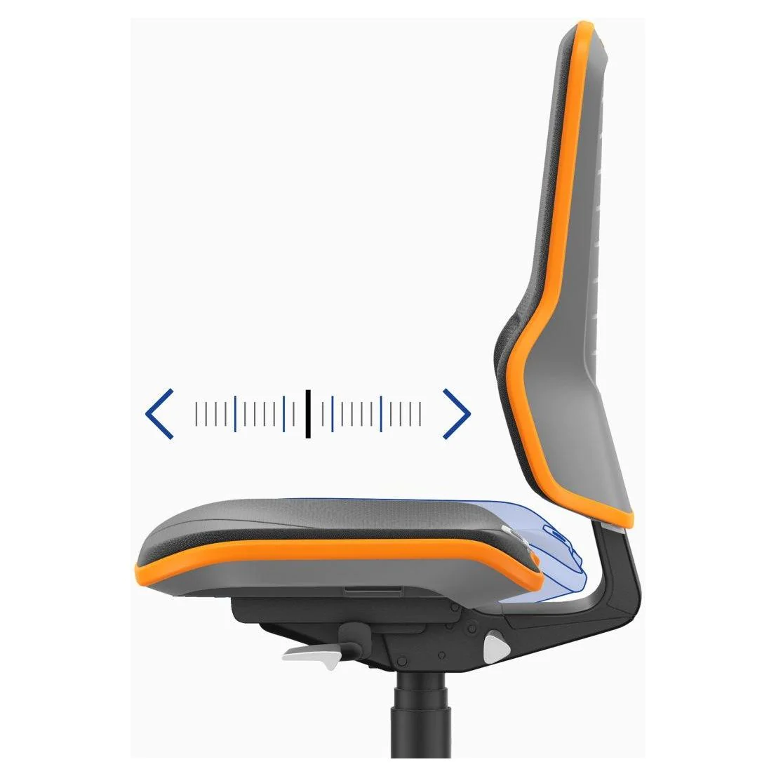 Arbeitsstuhl Neon ESD von bimos - Produktbild 3 von 10