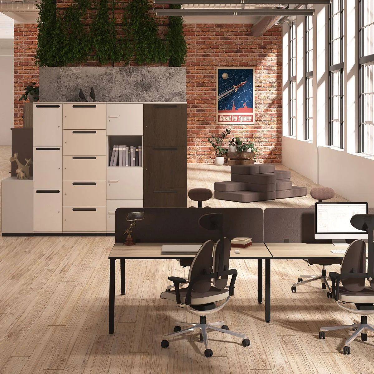 Drehstuhl Xenium Duo-Back - Freework von Nowy Styl - Produktbild 4 von 5