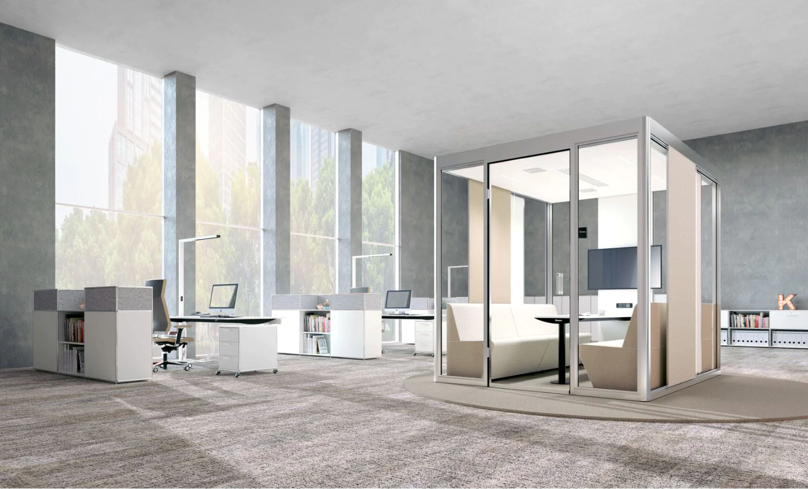 Raum-in-Raum-System Cube 4.0 Collaboration von Bosse - Produktbild 7 von 14