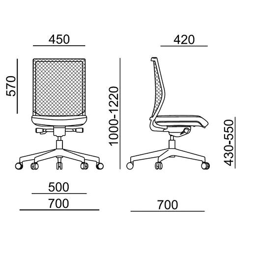 Bürostuhl Easy Pro 1205 von RIM - Produktbild 2 von 7