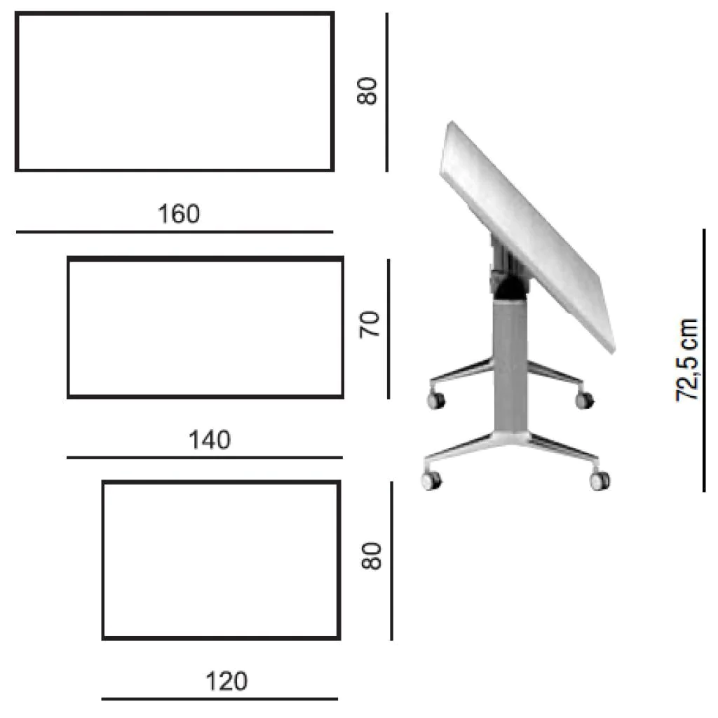 Klapptisch Multi 420 von RIM - Produktbild 5 von 5
