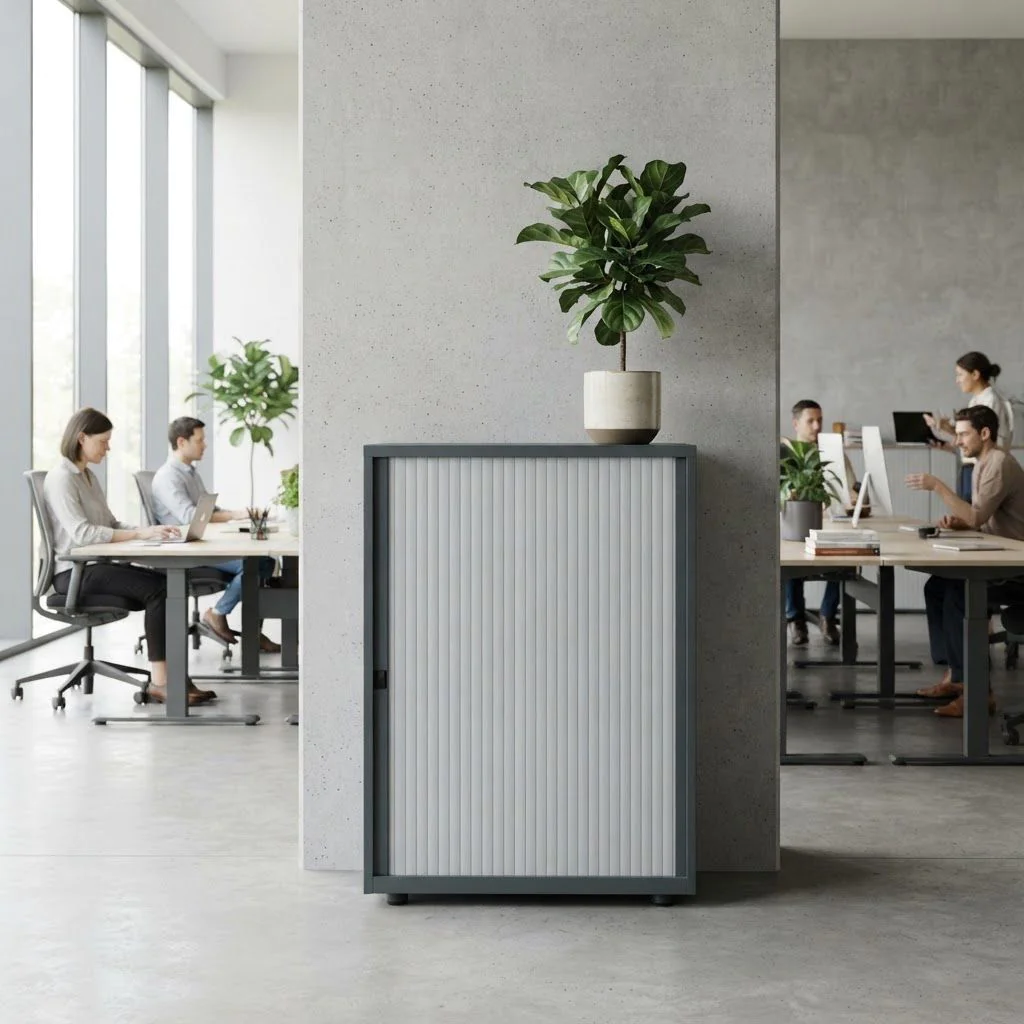 Rollladenschrank LateralFile 80 cm breit von Bisley - Produktbild 1 von 3